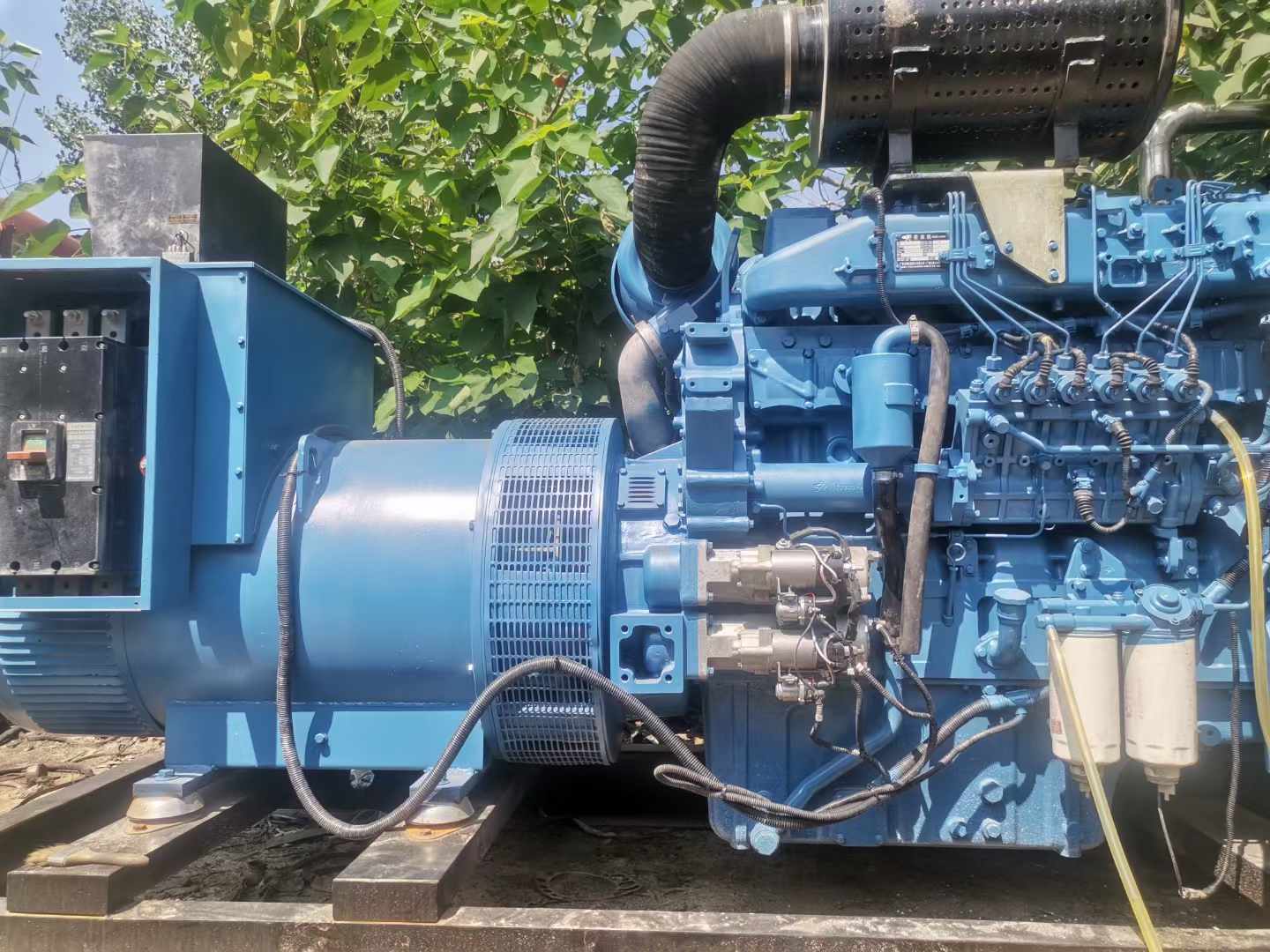 湛河详细说明降低 800kW 柴油发电机输出电流波动的方法